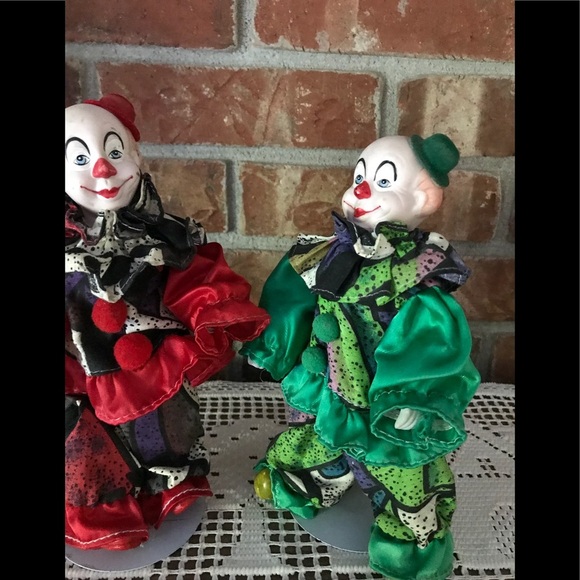 Rare Vintage 1972 Porcelain Clown Collectors - Picture 10 of 11